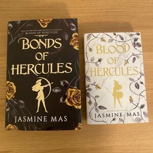 Bonds of Hercules & Blood of Hercules books by Jasmine Mas